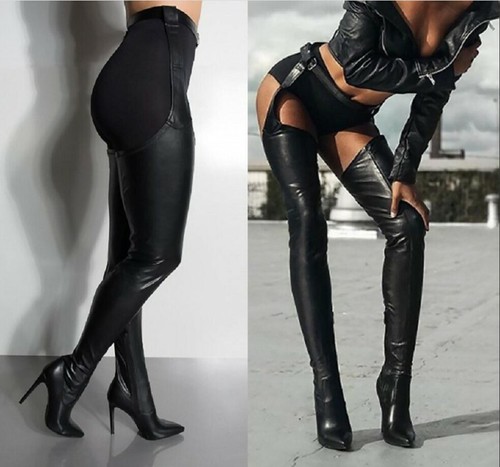 sexy thigh length boots